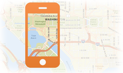 ArcGIS maps for iOS Diagram